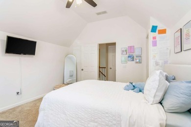 Rare Opportunity: This home offers an assumable 2.5% loan for on Towne Lake Hills Golf Club in Georgia - for sale on GolfHomes.com, golf home, golf lot