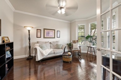 Tucked inside a quiet gated community just steps from Lake on The Tribute At the Colony in Texas - for sale on GolfHomes.com, golf home, golf lot