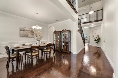 Tucked inside a quiet gated community just steps from Lake on The Tribute At the Colony in Texas - for sale on GolfHomes.com, golf home, golf lot