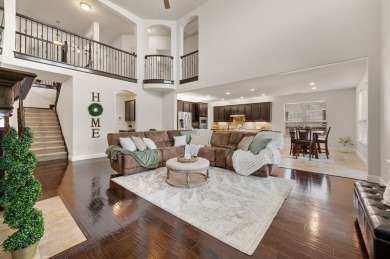 Tucked inside a quiet gated community just steps from Lake on The Tribute At the Colony in Texas - for sale on GolfHomes.com, golf home, golf lot