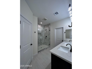 BRAND NEW HOME on a spacious lot with a large driveway, block on Arizona City Golf Club in Arizona - for sale on GolfHomes.com, golf home, golf lot