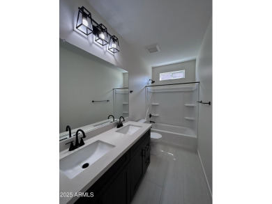 BRAND NEW HOME on a spacious lot with a large driveway, block on Arizona City Golf Club in Arizona - for sale on GolfHomes.com, golf home, golf lot