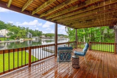 Welcome to your dream Lodge-like home nestled on a sprawling on Raintree Country Club in Missouri - for sale on GolfHomes.com, golf home, golf lot