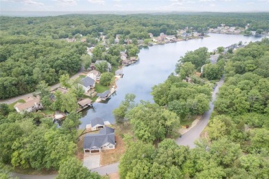 Welcome to your dream Lodge-like home nestled on a sprawling on Raintree Country Club in Missouri - for sale on GolfHomes.com, golf home, golf lot