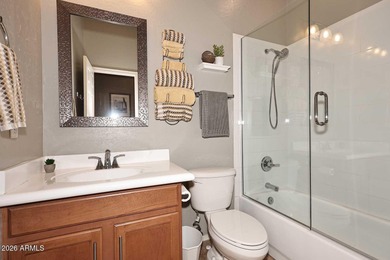 Now is the time to do some relaxing in this tranquil backyard! on Southern Ridge Golf Club in Arizona - for sale on GolfHomes.com, golf home, golf lot