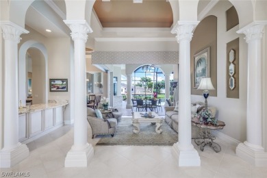 Magnificent lakefront residence nestled on a quiet street within on Gulf Harbour Yacht and Country Club in Florida - for sale on GolfHomes.com, golf home, golf lot