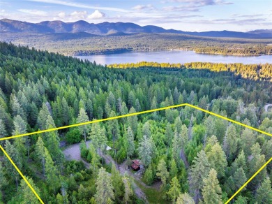 Incredible unobstructed, panoramic views into the peaks of on Whitefish Lake Golf Club in Montana - for sale on GolfHomes.com, golf home, golf lot