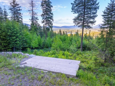 Incredible unobstructed, panoramic views into the peaks of on Whitefish Lake Golf Club in Montana - for sale on GolfHomes.com, golf home, golf lot