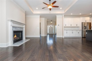 Peaceful living meets modern comfort in this stunning Canton on The Fairways at Laurel Canyon in Georgia - for sale on GolfHomes.com, golf home, golf lot