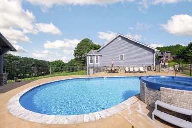 Luxury Living on the 8th Green - Golf, Mountain Views, and on Copper Basin Golf Club in Tennessee - for sale on GolfHomes.com, golf home, golf lot