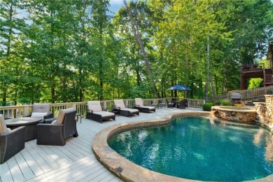 Located on the 3rd hole of Brookstone Country Club, this on Brookstone Golf and Country Club in Georgia - for sale on GolfHomes.com, golf home, golf lot