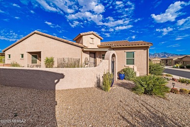 Discover modern desert living in this stunning 2 bedroom, 2.5 on Canoa Ranch Golf Club in Arizona - for sale on GolfHomes.com, golf home, golf lot