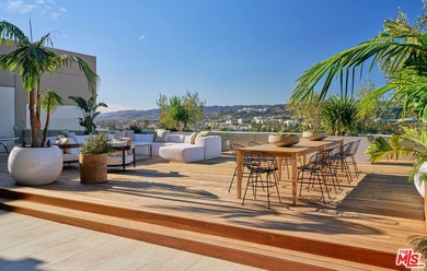 High above the city, at the very crown of the iconic Wilshire on Los Angeles Country Club in California - for sale on GolfHomes.com, golf home, golf lot