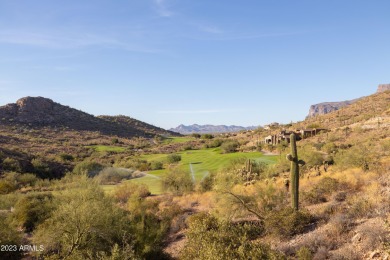 Nestled in a serene, gated community on a elevated lot on Gold Canyon Golf Resort - Dinosaur Mountain in Arizona - for sale on GolfHomes.com, golf home, golf lot