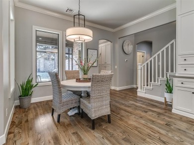 Blending elegance with everyday comfort, this stunning home is on Oak Tree National Golf and Country Club in Oklahoma - for sale on GolfHomes.com, golf home, golf lot
