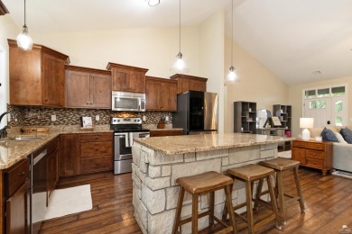 Score a hole in one with this luxurious, low-maintenance home on  in Kansas - for sale on GolfHomes.com, golf home, golf lot