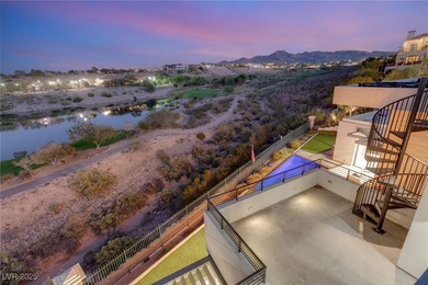 Built by Blue Heron, this modern architectural masterpiece in on Rio Secco Golf Club in Nevada - for sale on GolfHomes.com, golf home, golf lot