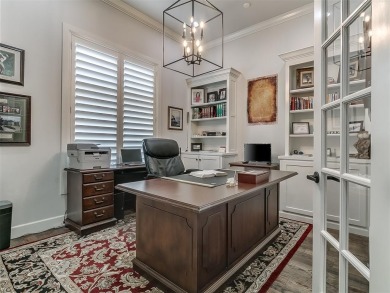 Blending elegance with everyday comfort, this stunning home is on Oak Tree National Golf and Country Club in Oklahoma - for sale on GolfHomes.com, golf home, golf lot