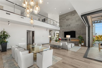 Built by Blue Heron, this modern architectural masterpiece in on Rio Secco Golf Club in Nevada - for sale on GolfHomes.com, golf home, golf lot