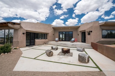 Live inside a work of art in this Artist's Dream Dwelling in on Taos Country Club in New Mexico - for sale on GolfHomes.com, golf home, golf lot