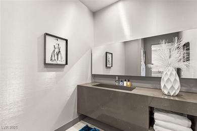 Built by Blue Heron, this modern architectural masterpiece in on Rio Secco Golf Club in Nevada - for sale on GolfHomes.com, golf home, golf lot