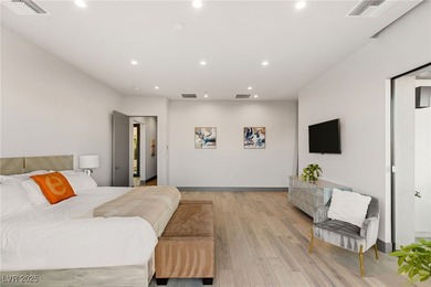 Built by Blue Heron, this modern architectural masterpiece in on Rio Secco Golf Club in Nevada - for sale on GolfHomes.com, golf home, golf lot