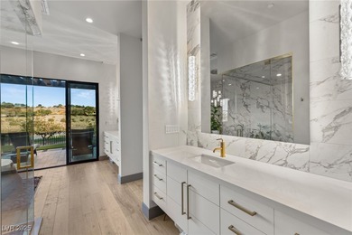 Built by Blue Heron, this modern architectural masterpiece in on Rio Secco Golf Club in Nevada - for sale on GolfHomes.com, golf home, golf lot