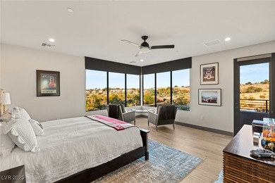 Built by Blue Heron, this modern architectural masterpiece in on Rio Secco Golf Club in Nevada - for sale on GolfHomes.com, golf home, golf lot