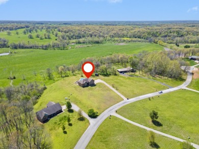 Stunning all-brick & stone home on 5.1 acres near Aurora on Honey Creek Golf Club in Missouri - for sale on GolfHomes.com, golf home, golf lot