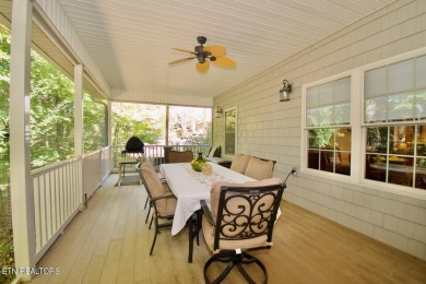 Have your morning coffee on the 54.5' x 11.5' screened porch on Toqua Golf Course - Loudon County in Tennessee - for sale on GolfHomes.com, golf home, golf lot