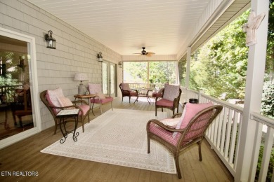 Have your morning coffee on the 54.5' x 11.5' screened porch on Toqua Golf Course - Loudon County in Tennessee - for sale on GolfHomes.com, golf home, golf lot