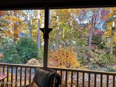 Have your morning coffee on the 54.5' x 11.5' screened porch on Toqua Golf Course - Loudon County in Tennessee - for sale on GolfHomes.com, golf home, golf lot