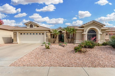 Beautiful home with a casita, courtyard & pool located in the on Tuscany Falls At Pebble Creek in Arizona - for sale on GolfHomes.com, golf home, golf lot