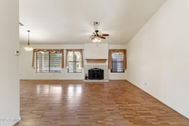 Beautiful home with a casita, courtyard & pool located in the on Tuscany Falls At Pebble Creek in Arizona - for sale on GolfHomes.com, golf home, golf lot