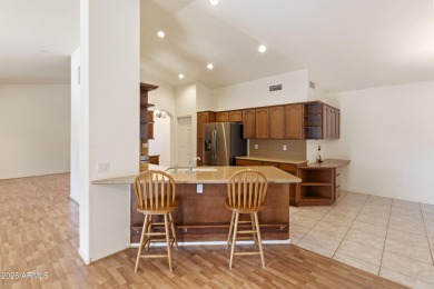 Beautiful home with a casita, courtyard & pool located in the on Tuscany Falls At Pebble Creek in Arizona - for sale on GolfHomes.com, golf home, golf lot