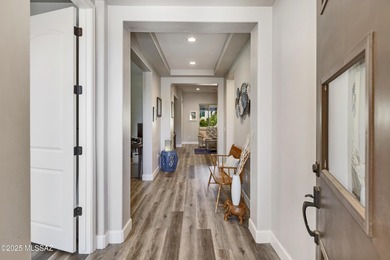 Welcome home to this Stunning Bria model villa, built in 2022 in on Saddlebrooke Ranch Golf Club in Arizona - for sale on GolfHomes.com, golf home, golf lot