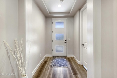 Welcome home to this Stunning Bria model villa, built in 2022 in on Saddlebrooke Ranch Golf Club in Arizona - for sale on GolfHomes.com, golf home, golf lot