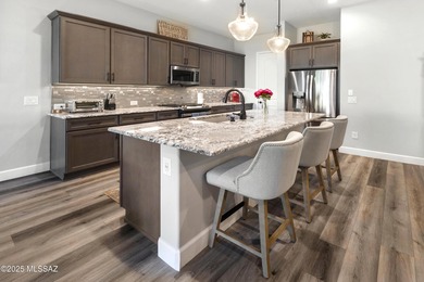 Welcome home to this Stunning Bria model villa, built in 2022 in on Saddlebrooke Ranch Golf Club in Arizona - for sale on GolfHomes.com, golf home, golf lot