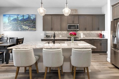 Welcome home to this Stunning Bria model villa, built in 2022 in on Saddlebrooke Ranch Golf Club in Arizona - for sale on GolfHomes.com, golf home, golf lot