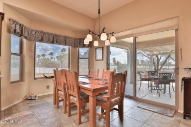 Stunning 3-Bedroom, 2.5-Bath Home with Golf Course and Mountain on Robson Ranch Golf Club in Arizona - for sale on GolfHomes.com, golf home, golf lot