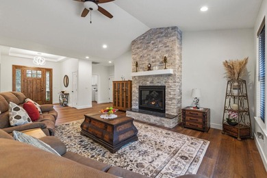 NEW ONE LEVEL GOLF COURSE HOME AT THE RUNNING Y - HUGE GARAGE on Running Y Ranch Resort in Oregon - for sale on GolfHomes.com, golf home, golf lot