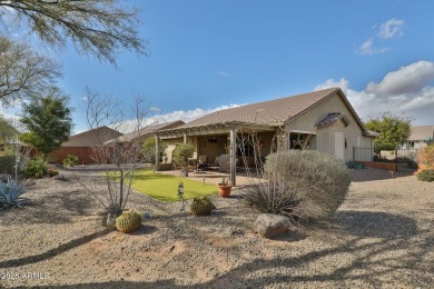 Stunning 3-Bedroom, 2.5-Bath Home with Golf Course and Mountain on Robson Ranch Golf Club in Arizona - for sale on GolfHomes.com, golf home, golf lot