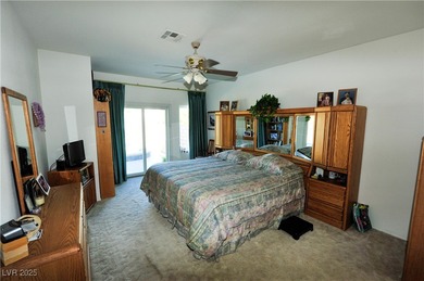 ** BRAND NEW REPLASTERED SOLAR HEATED POOL AND SPA ON THE GOLF on Painted Desert Golf Club in Nevada - for sale on GolfHomes.com, golf home, golf lot