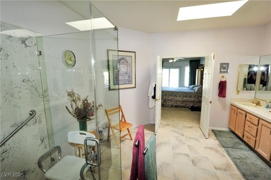 ** BRAND NEW REPLASTERED SOLAR HEATED POOL AND SPA ON THE GOLF on Painted Desert Golf Club in Nevada - for sale on GolfHomes.com, golf home, golf lot