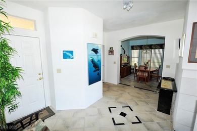 ** BRAND NEW REPLASTERED SOLAR HEATED POOL AND SPA ON THE GOLF on Painted Desert Golf Club in Nevada - for sale on GolfHomes.com, golf home, golf lot