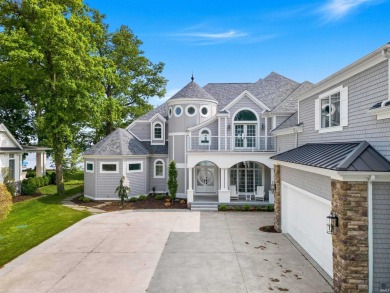 Could this be the lake estate of your dreams? Truly breathtaking on Wawasee Golf Club in Indiana - for sale on GolfHomes.com, golf home, golf lot