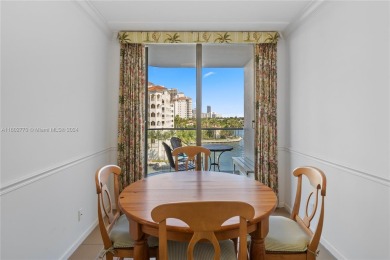 Beautiful corner condo with panoramic water views. Wood floors on Turnberry Isle Resort and Club in Florida - for sale on GolfHomes.com, golf home, golf lot