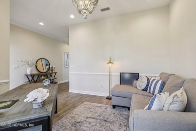 Welcome to this beautiful 4-bed 3-bath home with an office/flex on Palm Valley Golf Club in Florida - for sale on GolfHomes.com, golf home, golf lot