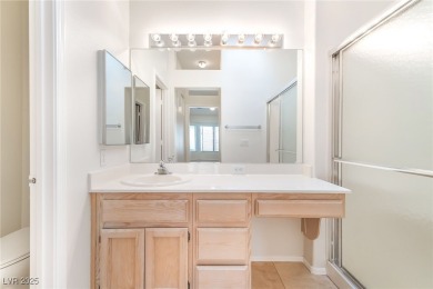 THIS STUNNING AGE RESTRICTED TWO BEDROOM SINGLE STORY HOME IN on Desert Willow Golf Course in Nevada - for sale on GolfHomes.com, golf home, golf lot