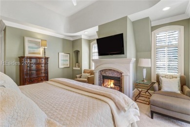 Modern European elegance meets Lowcountry charm. Nestled beneath on Colleton River Plantation Club in South Carolina - for sale on GolfHomes.com, golf home, golf lot